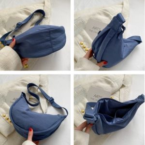 dumpling pouch blue