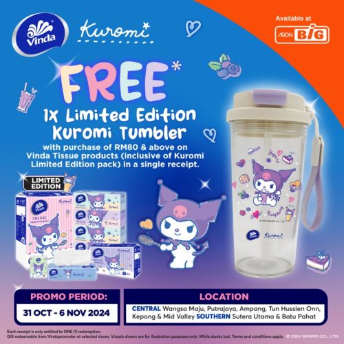 Free Kuromi Tumbler – Vinda Free Kuromi Tumbler - Vinda