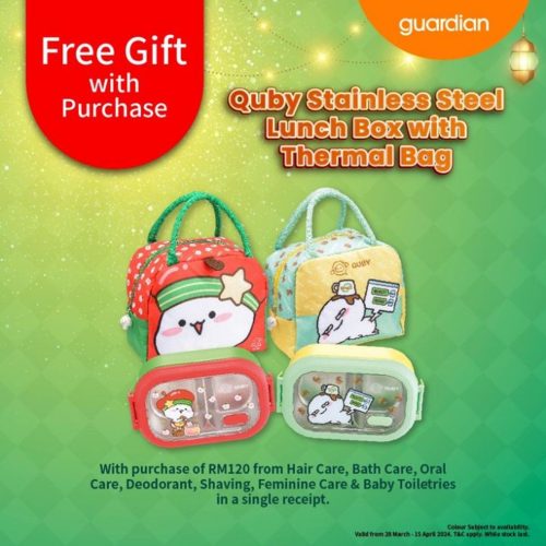 Quby Lunch Box with Thermal Bag Quby Lunch Box with Thermal Bag
