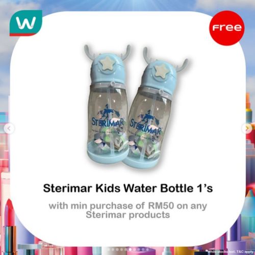 Watsons Sterimar Kids Water Bottle Watsons Sterimar Kids Water Bottle