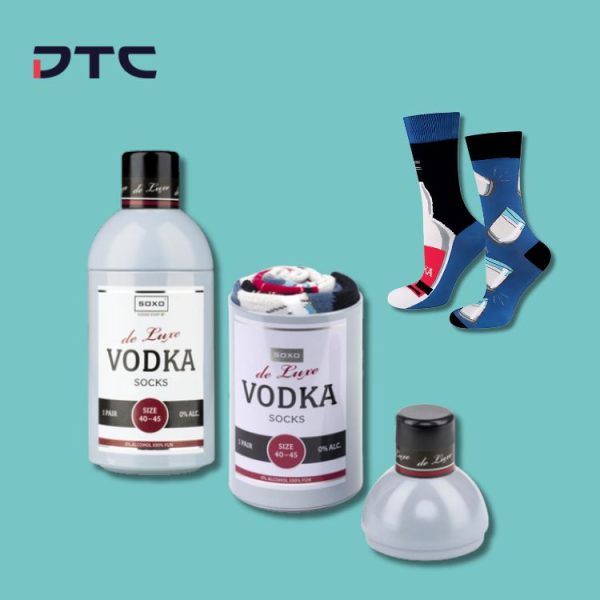 Liquor Bottle Socks