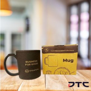 Coffee Grounds Mug for EDB Singapore