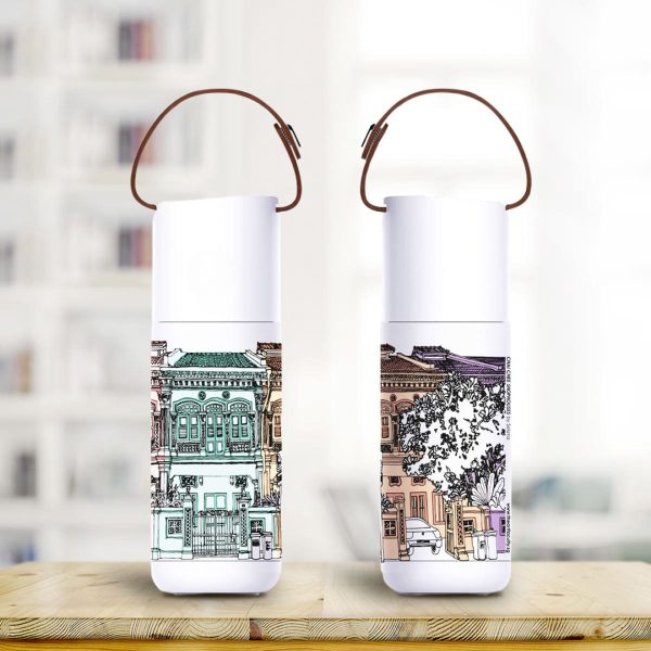 Thermo Bottle with Silicone Handle