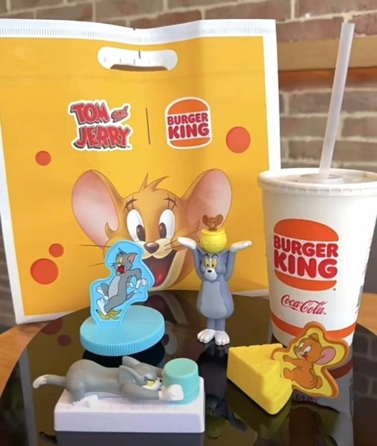 Burger King Tom and Jerry merchandise