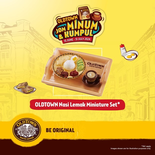 old town white coffee merchandise