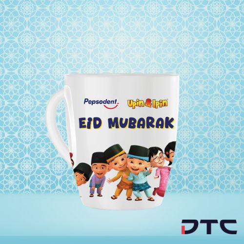 Pepsodent x Upin and Ipin Licensed Character Merchandise - collectible design mug