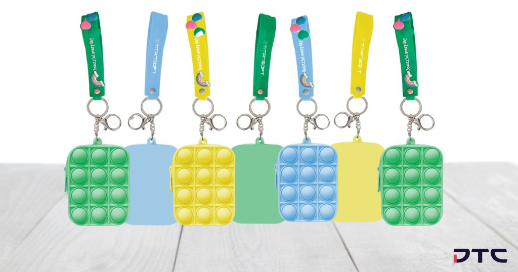 Silicone keychain - Titansoft Silicone keychain