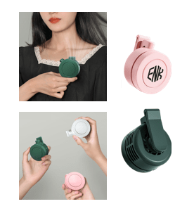 Clip-on Mini Fan Size
