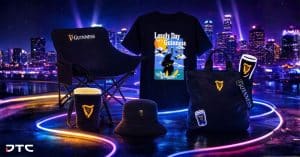 Guinness promotional merchandise St Patrick’s Day 2026 collection including apparel bags and LED accessories