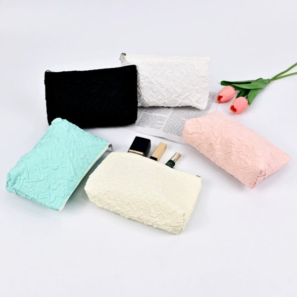 Pleated Cosmetic Pouch