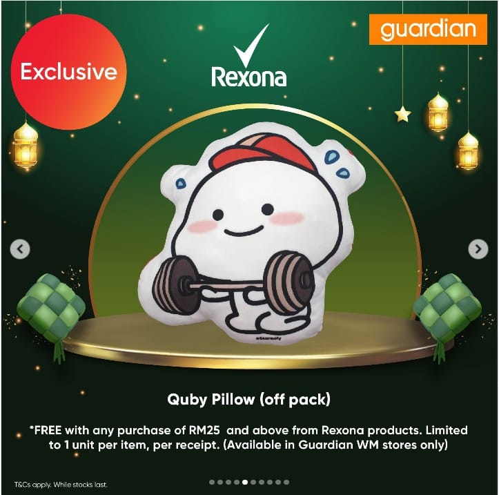 Rexona x Quby pillow