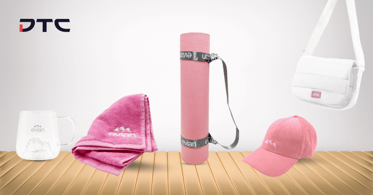 Evian Promotional Gifts Across APAC markets showcase