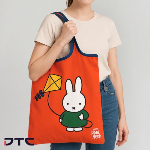 Peel-Fresh-Marigold_Miffy-Foldable_Bag_Orange colour