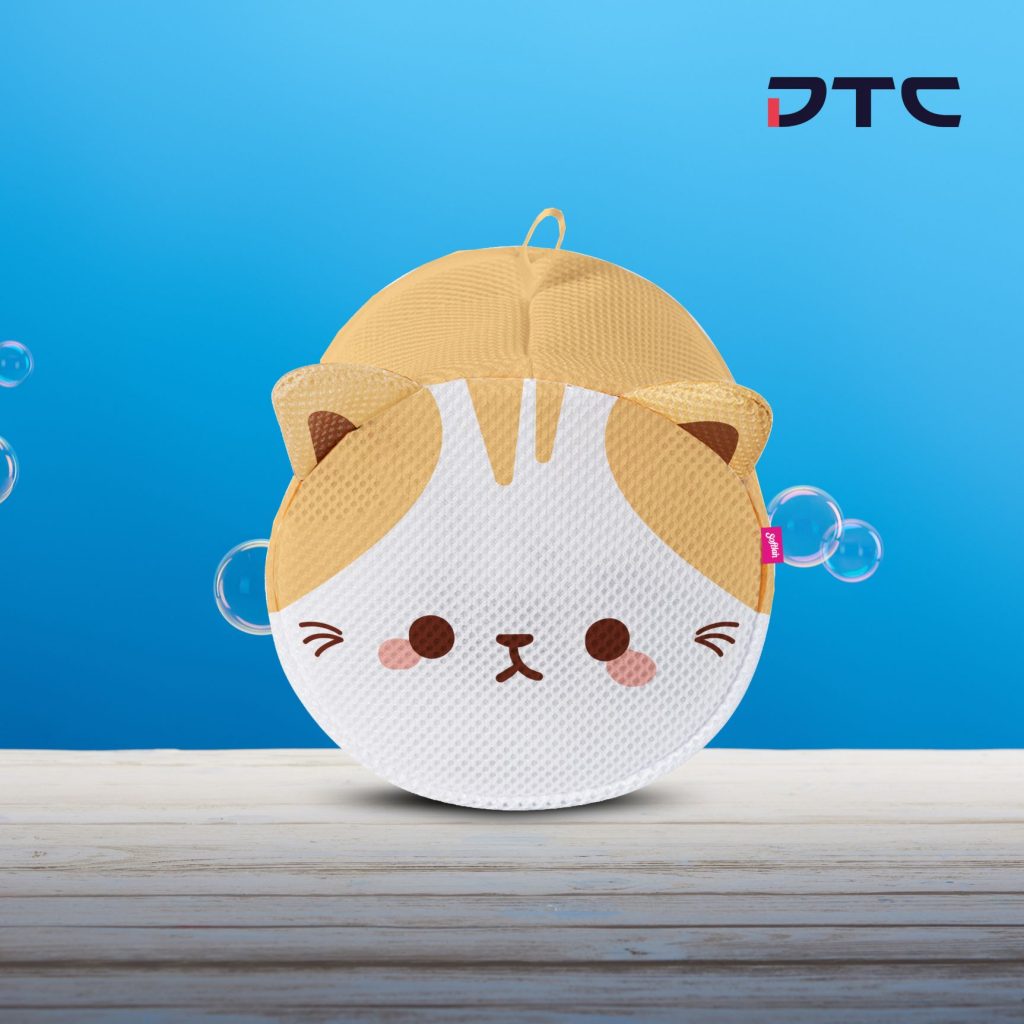 Softlan Laundry Netting Bag - Cat design