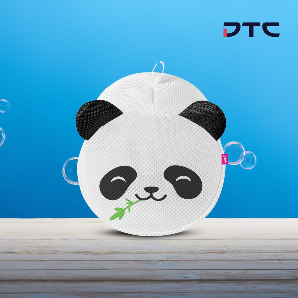 Softlan Laundry Netting Bag - Panda design