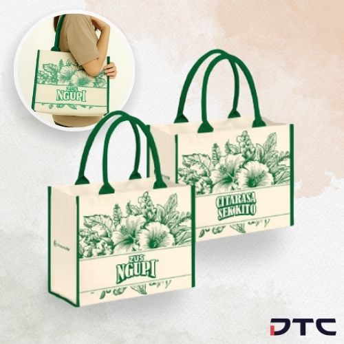 ZUS Ngupi Canvas Tote Bag - MY