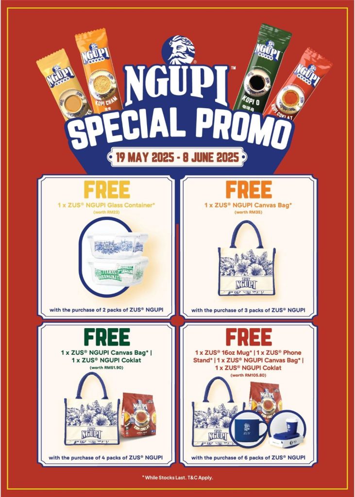 Zus Ngupi promo - Custom Zus Canvas Bag