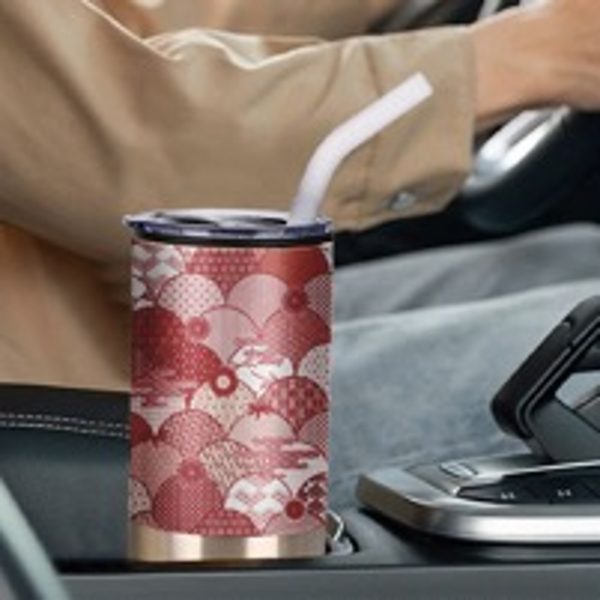 Stainless Steel Tumbler With Straw - Image 2