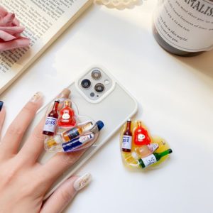 Beer and Wine Bottle Phone Holder