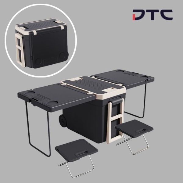 Insulated Box Folding Table with Chair