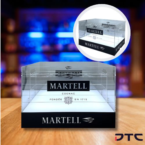 Martell Ice Bucket; custom POSM by DTC World