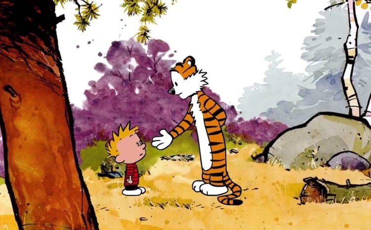 Calvin and Hobbes.