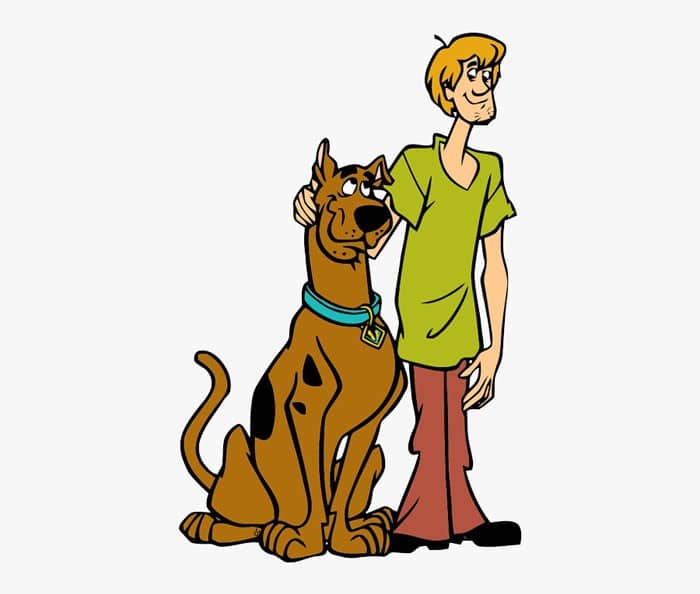 Scooby Doo and Shaggy