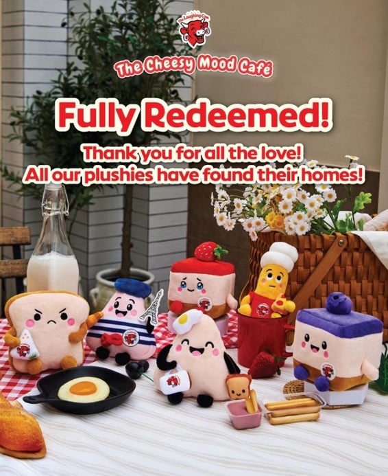The Laughing Cow Plushies - fully redeemed