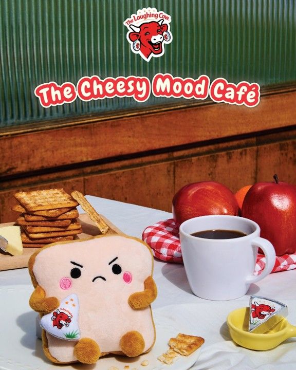 The Laughing Cow Malaysia - social media post on Grumpy Cheese Toast