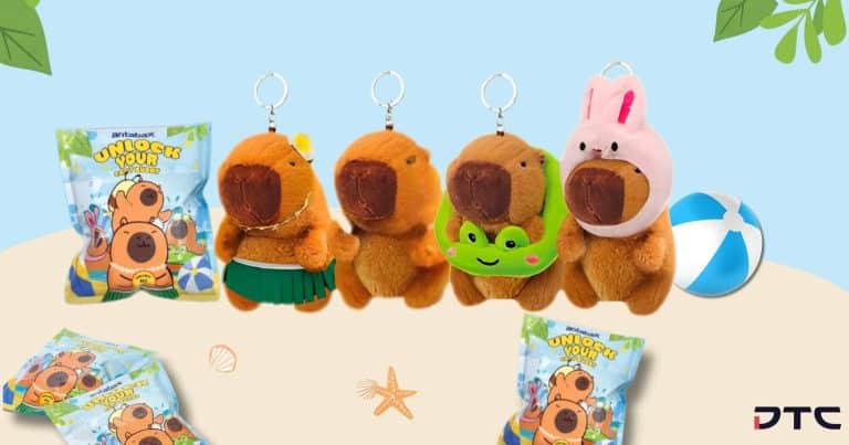 Antabax Malaysia capybara blind bag plush free gift with purchase