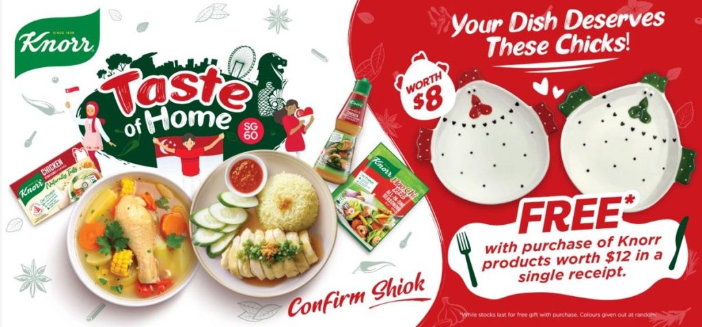 Knorr Chicken Plates gift with purchase