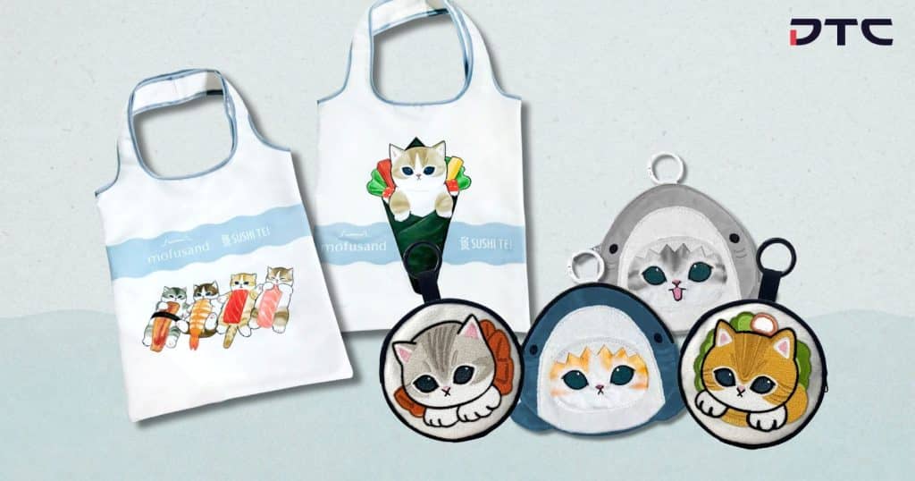Sushi Tei Mofusand promotional collectible by DTC World
