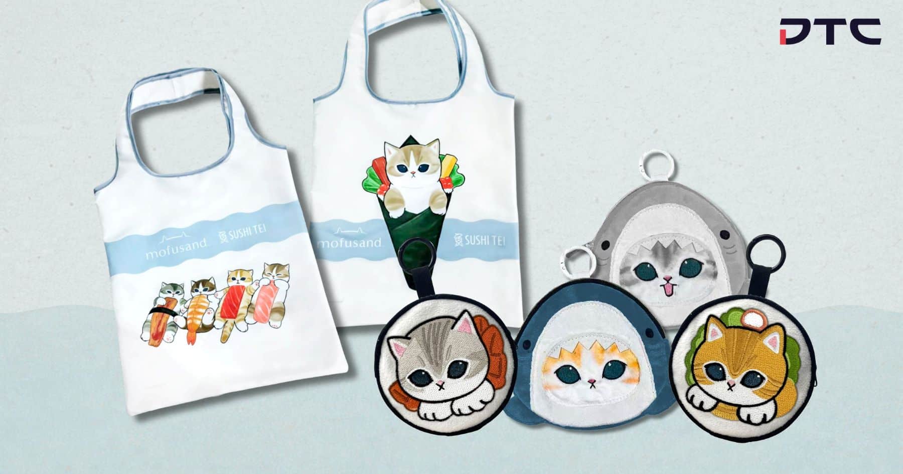 Sushi Tei Mofusand promotional collectible by DTC World