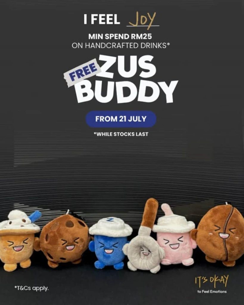 ZUS buddies plushies in Malaysia