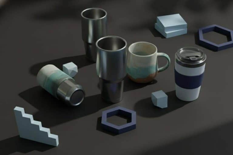 An assortment of ceramic and stainless steel mugs that can be customised to turn everyday moments into lasting brand impressions.