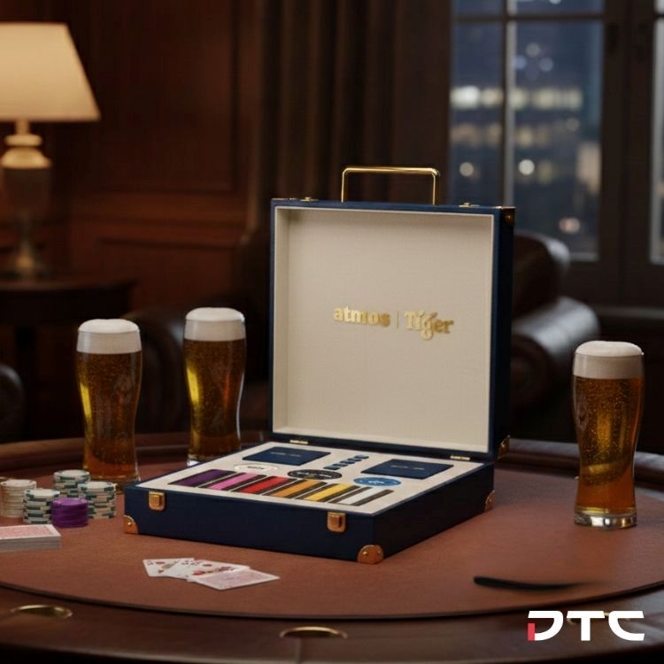 Custom poker set developed for Tiger Beer Malaysia Chinese New Year 2026 campaign