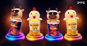 Acecook Vietnam Mi Ly Modern instant cup noodles custom plush promotional merchandise