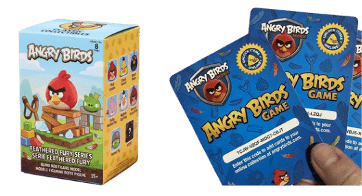 Angry Birds blind box and game-based merchandise concepts for family and retail promotions