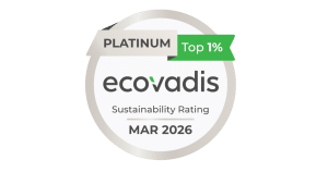 EcoVadis Platinum Medal 2026 - DTC World