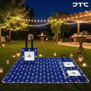 Erdinger picnic mat tote bag promotional merchandise for festival event