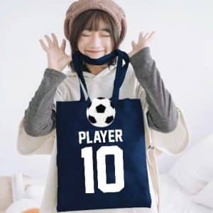 Football Shaped Foldable Bag