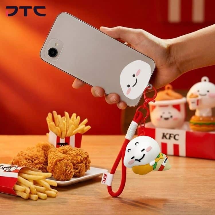 Sleepy Quby phone charm licensed character gift Malaysia promotional merchandise