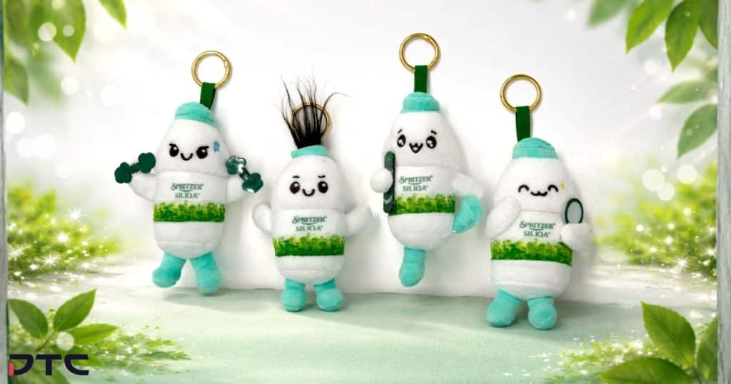 Spritzer Siliqa Squad custom plush toy characters promotional merchandise campaign Malaysia