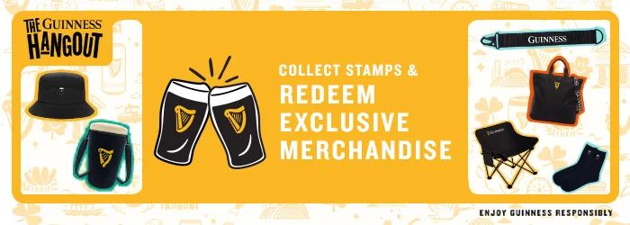 Guinness Hangout merchandise campaign