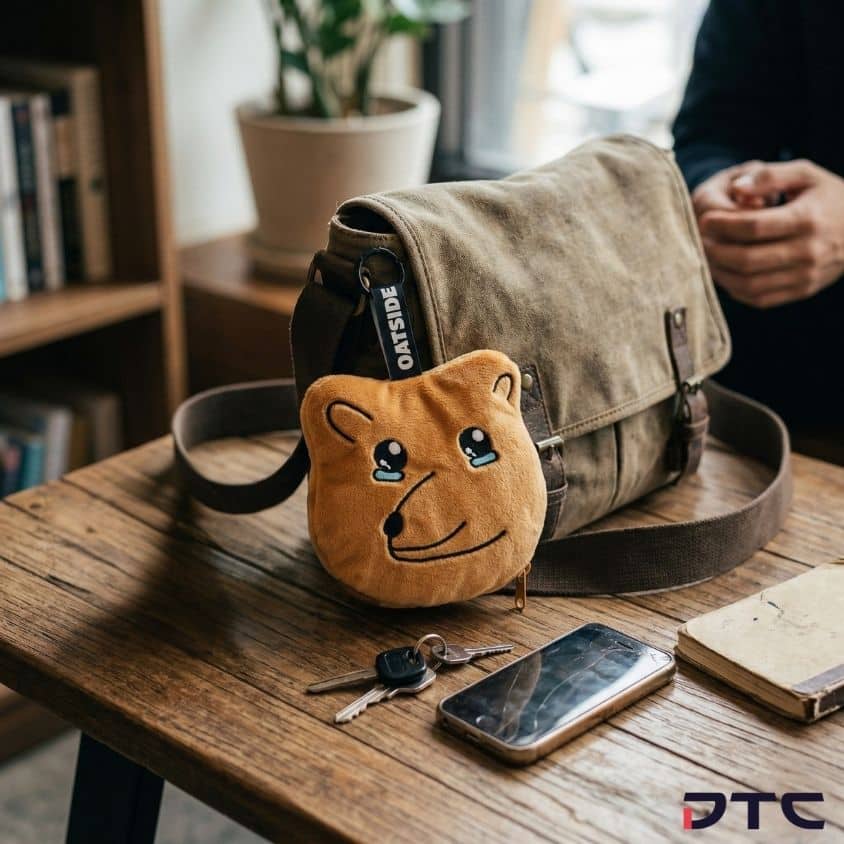 OATSIDE Bear mini pouch for promotional merchandise and gift with purchase promotions