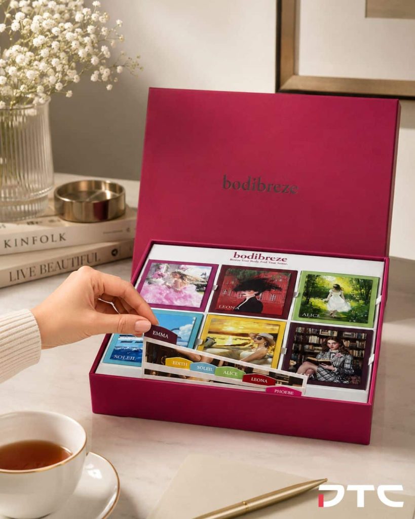 Bodibreze PR Kit Malaysia contents with fragrance reveal presentation