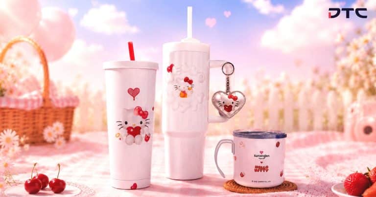 Kenangan Coffee Malaysia Hello Kitty merchandise collection
