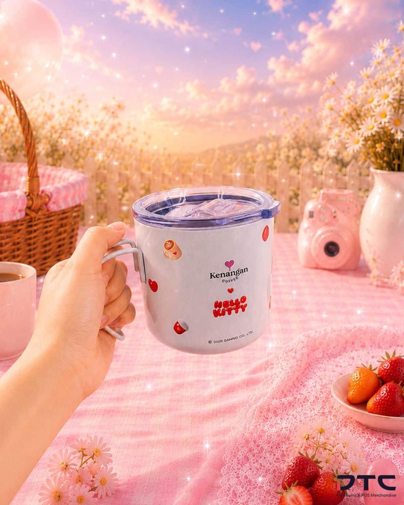 Kenangan Coffee Malaysia Hello Kitty Snug Mug