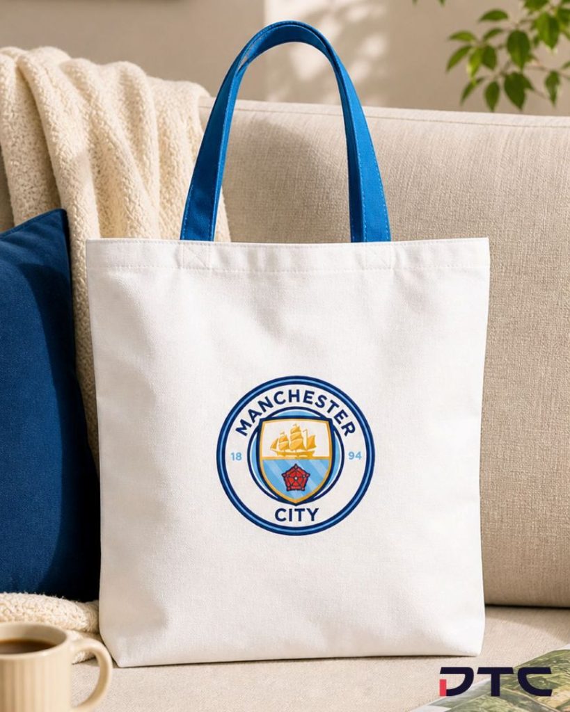 Midea ManCity tote bag promotional merchandise