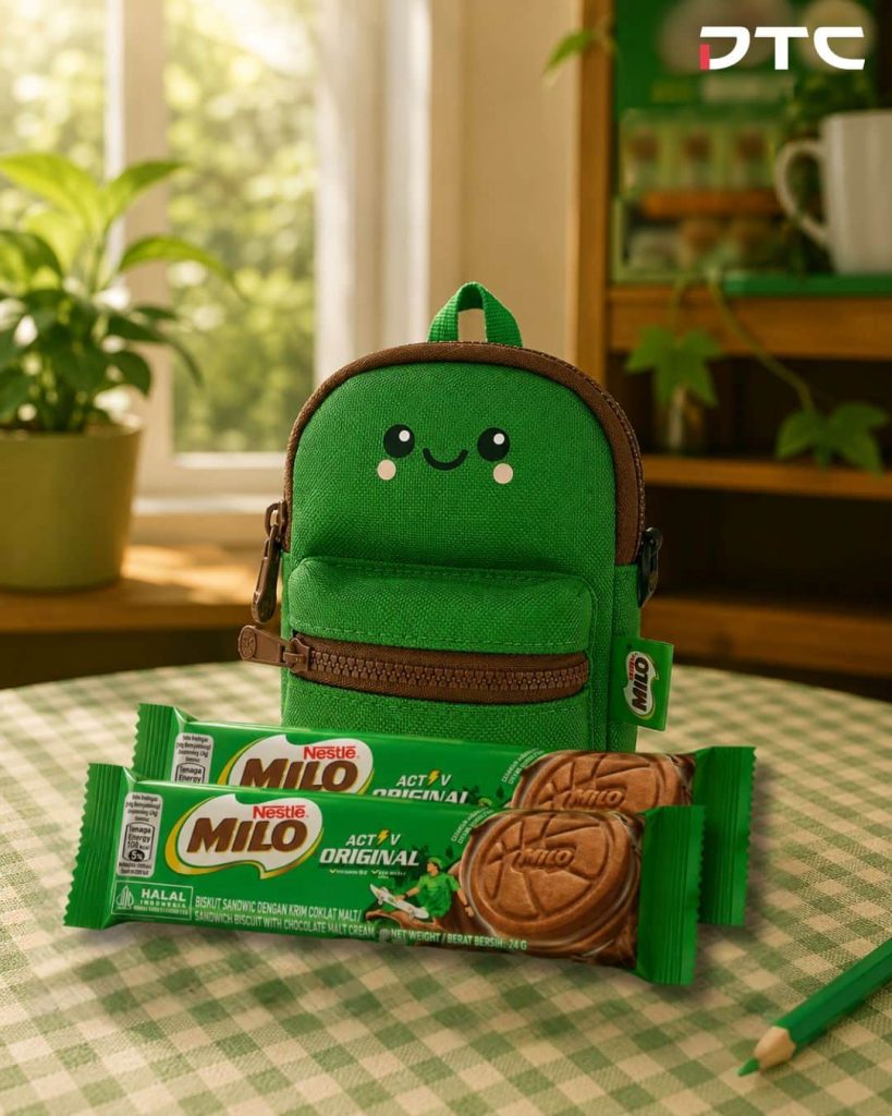 Milo Mini Bag second design for Milo Biscuit Raya gift with purchase campaign